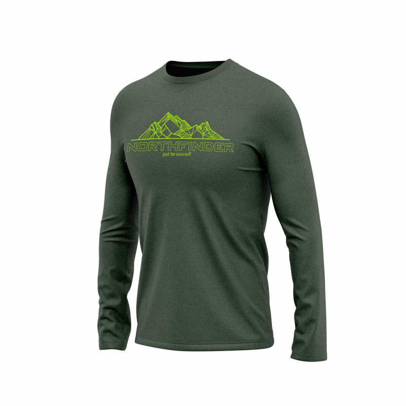 TR-3567 triko pásnké ULISES 300darkgreen L